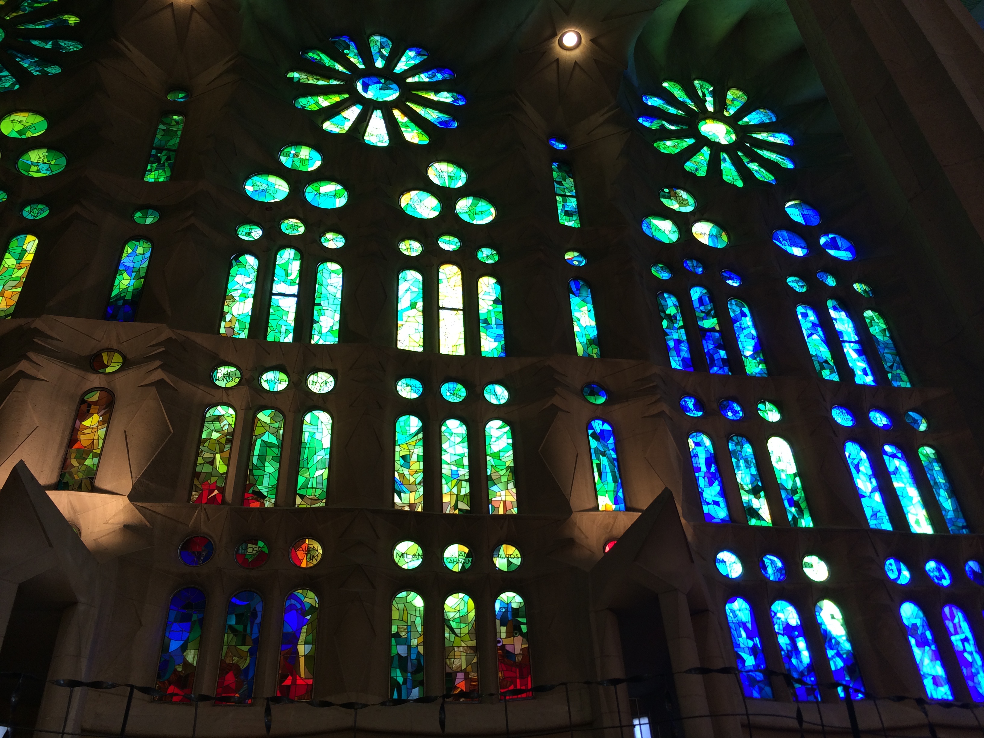 Image inside the Sagrada Familia