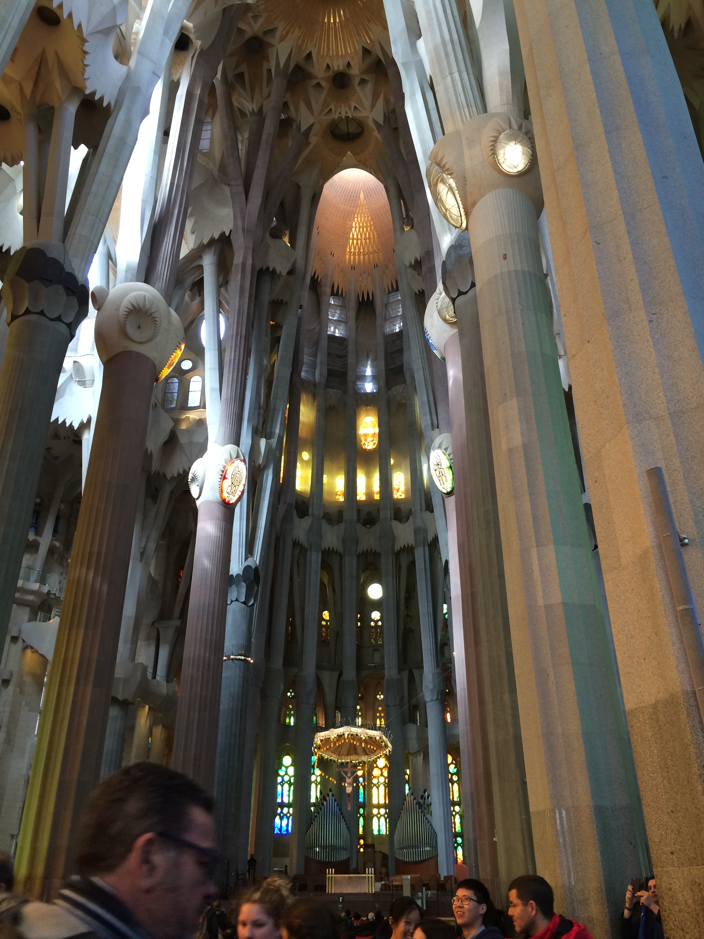 Image inside the Sagrada Familia